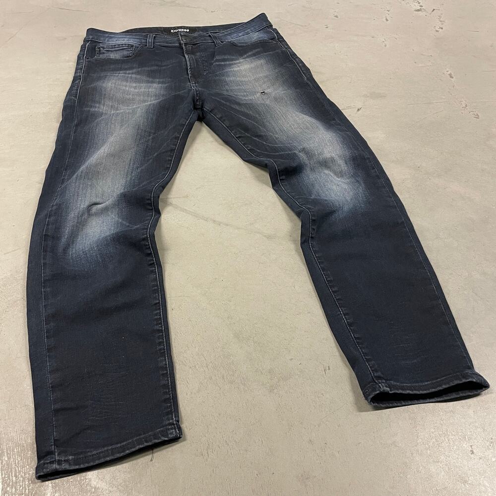 Y2K skinny faded express Jeans 32x30
